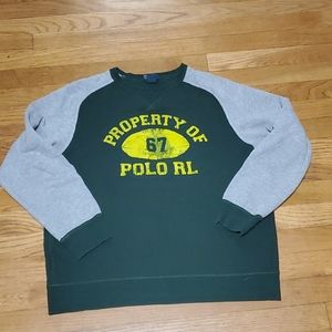 Sold POLO RALPH LAUREN FLEECE SWEAT SHIRT